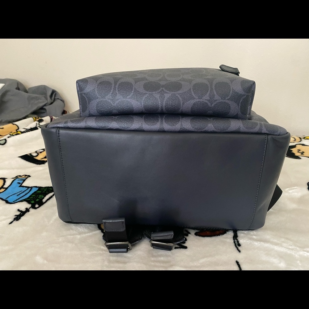 Authentic “ Blue “ Coach backpack - Picture 5 of 5